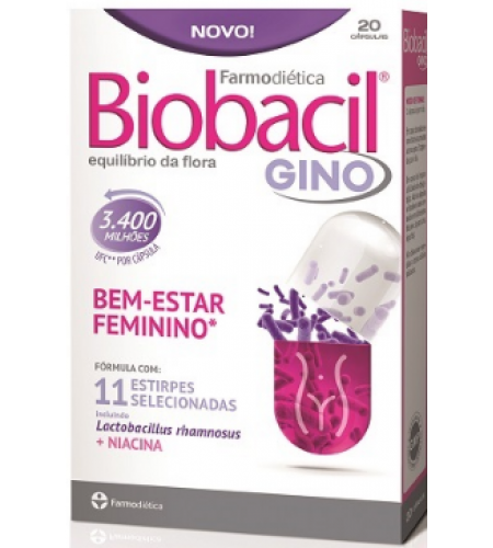 Biobacil Gino - 60 Cápsulas- LEVE 3 PAGUE 2